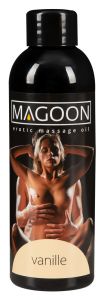 Olio per il massaggio erotico Sexy stimolante Bottiglia 100 ml Magoon vaniglia